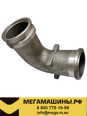 Патрубок турбокомпрессора HOWO WG1500119016 (металлический)