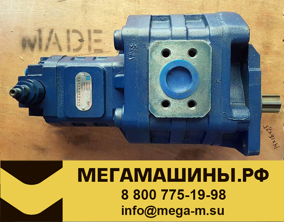 Насос гидравлический сдвоенный SDLG936 (6 шлицов, 34мм) 4120001058