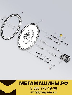 Болт 90003800568 Weichai Power