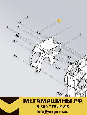 Болт 90003800619S Weichai Power