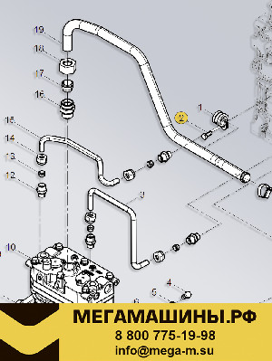 Болт 90003802419 Weichai Power