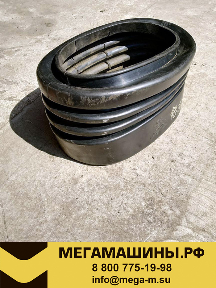 Гофра воздухозаборника резиновая SHACMAN F2000 81.08201.0425