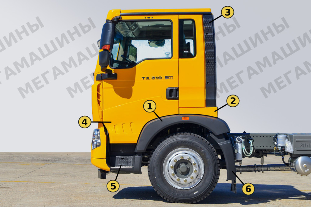 Каталог кузовных деталей ситрак