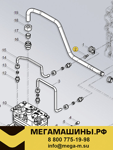 Болт 90003802419 Weichai Power