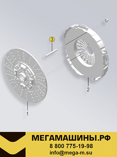 Шпилька крепления корзины сцепления DongFeng GX Q1201080-0ZD