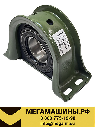 Подшипник подвесной 75х43х250мм (4 отв) SHACMAN X3000/F3000 /Jinan Durable Rubber