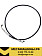 Шланг подъема кабины SITRAK L=1250мм 811W41723-6030 (2 штуцера, 90гр)