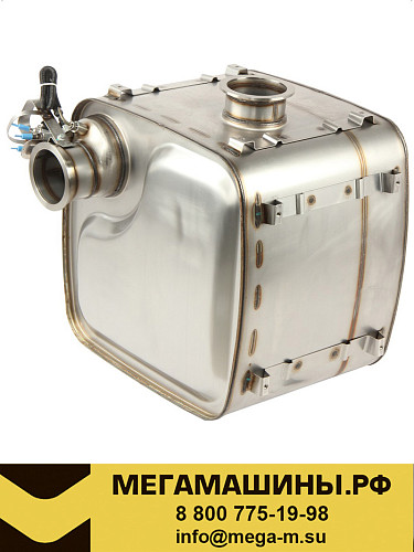 Глушитель SHACMAN X3000 612650130057 в сборе Weichai Power