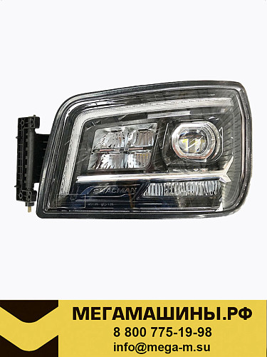 Фара передняя SHACMAN X5000 DZ96189722110 левая FULL LED /Оригинал