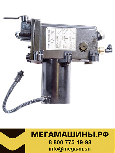 Насос подъема кабины SHACMAN X3000  комплект (электрический и ручной) DZ93259820200 /Оригинал