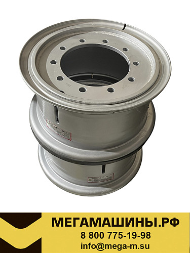 Диск колесный 10.0-20 (под односкатную ошиновку) SHACMAN X3000 6х6 (под шину 14.00-R20) /JST