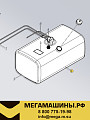 Бак топливный 400 литров FAW J6 (с топливозаборником) 1101010-77CJ/A