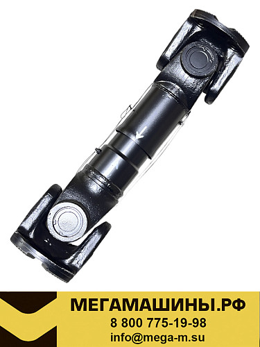 Вал карданный межосевой L=620мм, d=180мм, 4 отв FAW J6 2022+ 2201010A1050 /TIE XIN
