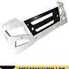 Бампер SITRAK C7H (фургон, шасси) 812W41610-0308 (комбинированный бело-черный) /Оригинал