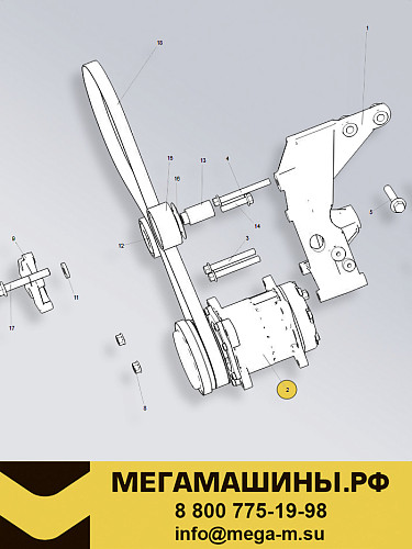 Компрессор кондиционера HOWO T5G MC07 082V77970-7101