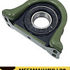 Подшипник подвесной 75х43х250мм (4 отв) SHACMAN X3000/F3000 /Jinan Durable Rubber