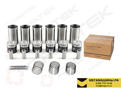 Группа поршневая WD615/WD10 Евро2 WD615E2-3A / CREATEK 615600030011 / KC1560030011 CK8002HC KIT