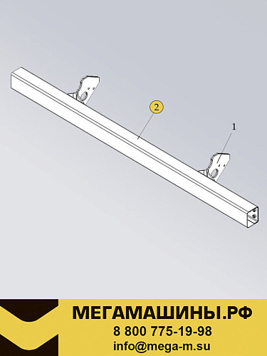 Брус защитный FAW J7 передний 2802070-2000/D