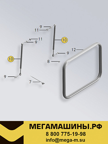 Амортизатор ящика инструментов DongFeng GX 5407227-C6100