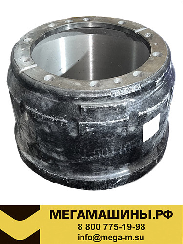 Барабан тормозной задний HOWO (колодка 220 мм) 420х220, H=300мм AZ9231342006