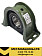 Подшипник подвесной 75х43х250мм (4 отв) SHACMAN X3000/F3000 /Jinan Durable Rubber