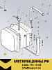 Бак топливный 300 литров SITRAK C7H (фургон/платформа) WG9925555689