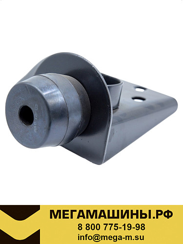 Отбойник передней рессоры SHACMAN X3000/X5000 6x6 с кронштейном в сборе DZ95259690626