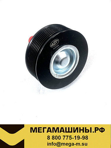 Ролик натяжной CUMMINS ISM11, QSM11 (3060883, 3062602, 3400884) AST Silver