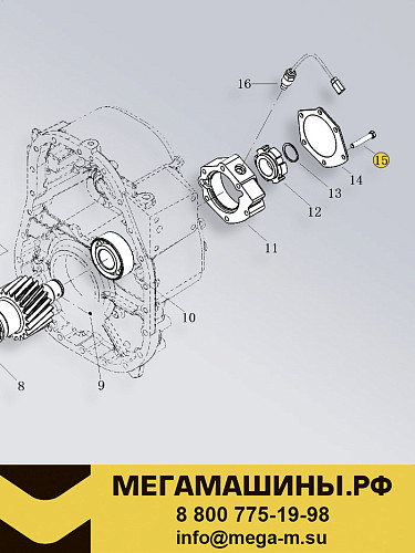 Болт S50B120700