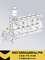 Блок цилиндров CA6DM2 MM50000J-PJJT Оригинал