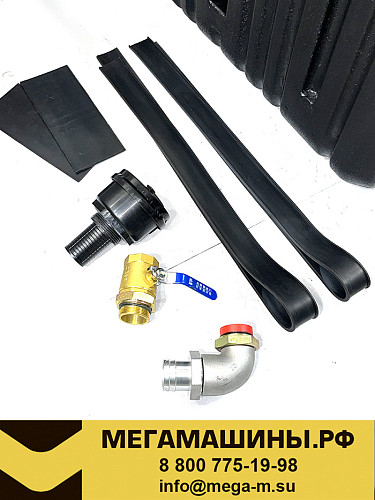Гидробак системы подъема кузова SHACMAN X3000 (140л, 8х4) /Оригинал