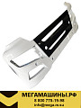 Бампер SITRAK C7H (фургон, шасси) 812W41610-0308 (комбинированный бело-черный) /Оригинал