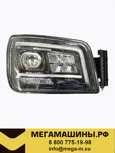 Фара передняя SHACMAN X5000 DZ96189722120 правая FULL LED /Оригинал