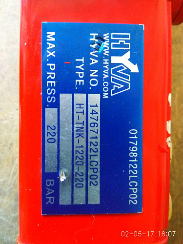 Клапан подъема кузова (на гидробаке) SHACMAN/FAW 14767122/PT-1220-220 HYVA