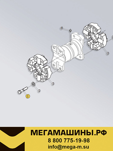 Болт карданного вала LIUGONG CLG856 SP152421