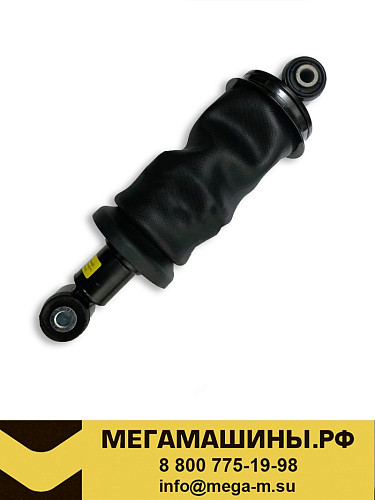 Амортизатор кабины FAW J7 пневматический задний (ухо-ухо) 5001315A2000-C00/F /QINYAN