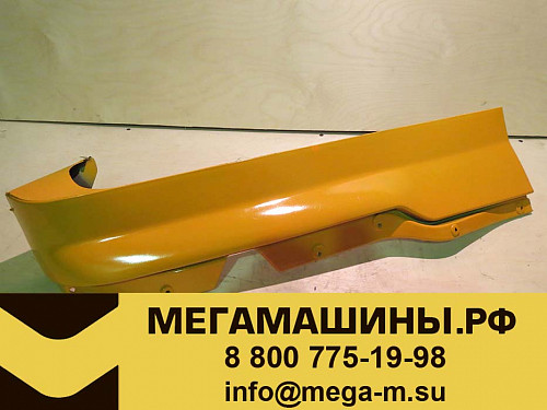Накладка бампера верхняя F2000 правая (ресничка)