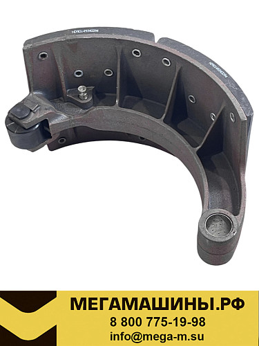 Колодка тормозная задняя SHACMAN X3000 HD90149340093/HD90149340095 в сборе (с роликом)