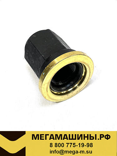 Шпилька заднего колеса + гайка d=23мм L=130/142мм FAW J5/J6 2011+ /JINHANG (закрытая, 12,9, 35CrMo)