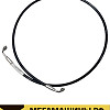 Шланг подъема кабины SITRAK L=1250мм 811W41723-6030 (2 штуцера, 90гр)