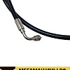 Шланг подъема кабины SITRAK L=1250мм 811W41723-6030 (2 штуцера, 90гр)